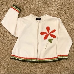 T.F. Laurence girls cardigan sweater